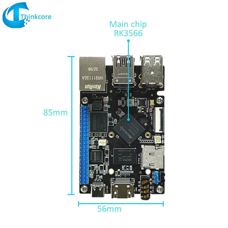 Jednodeskový počítač RK3566 SBC kompatibilní s Raspberry Pi