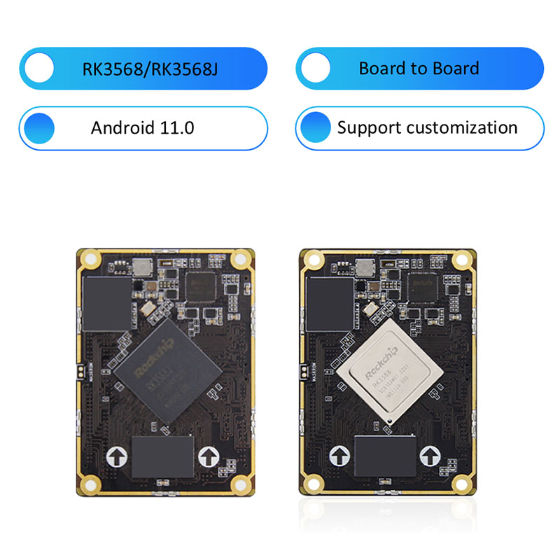 Rada RK3568J RK3568 na palubu SOM Core Board