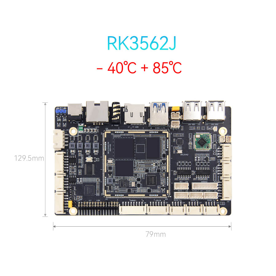 RockChip RK3562 Digitální značení SBC Průmyslový ovladač